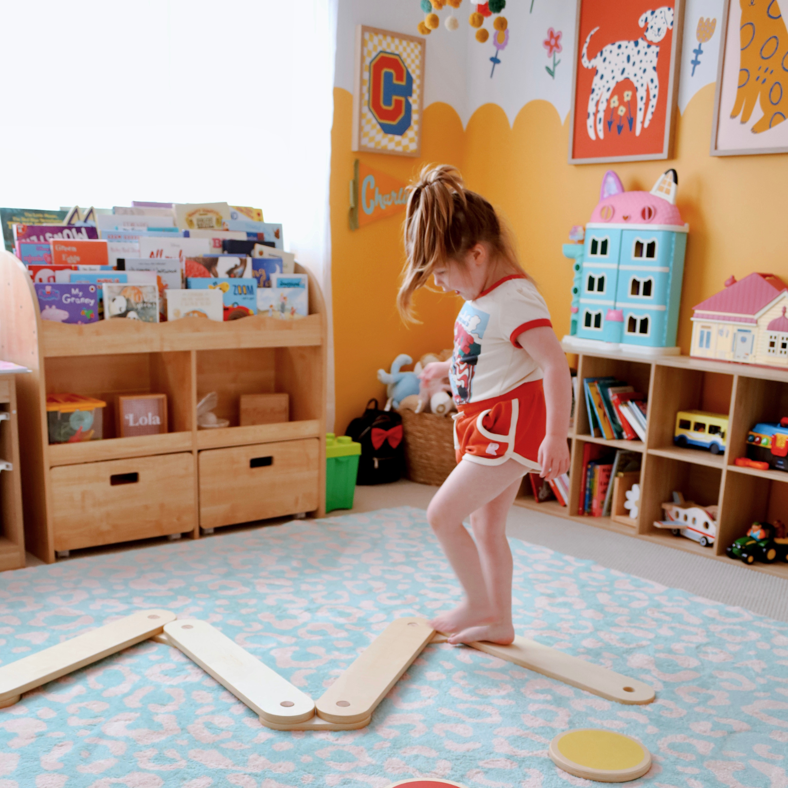 Challenge your kids to help them develop their coordination and balancing skills