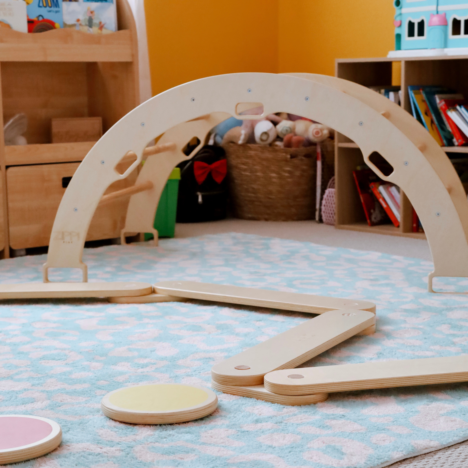 Build fun obstacle courses in your playroom