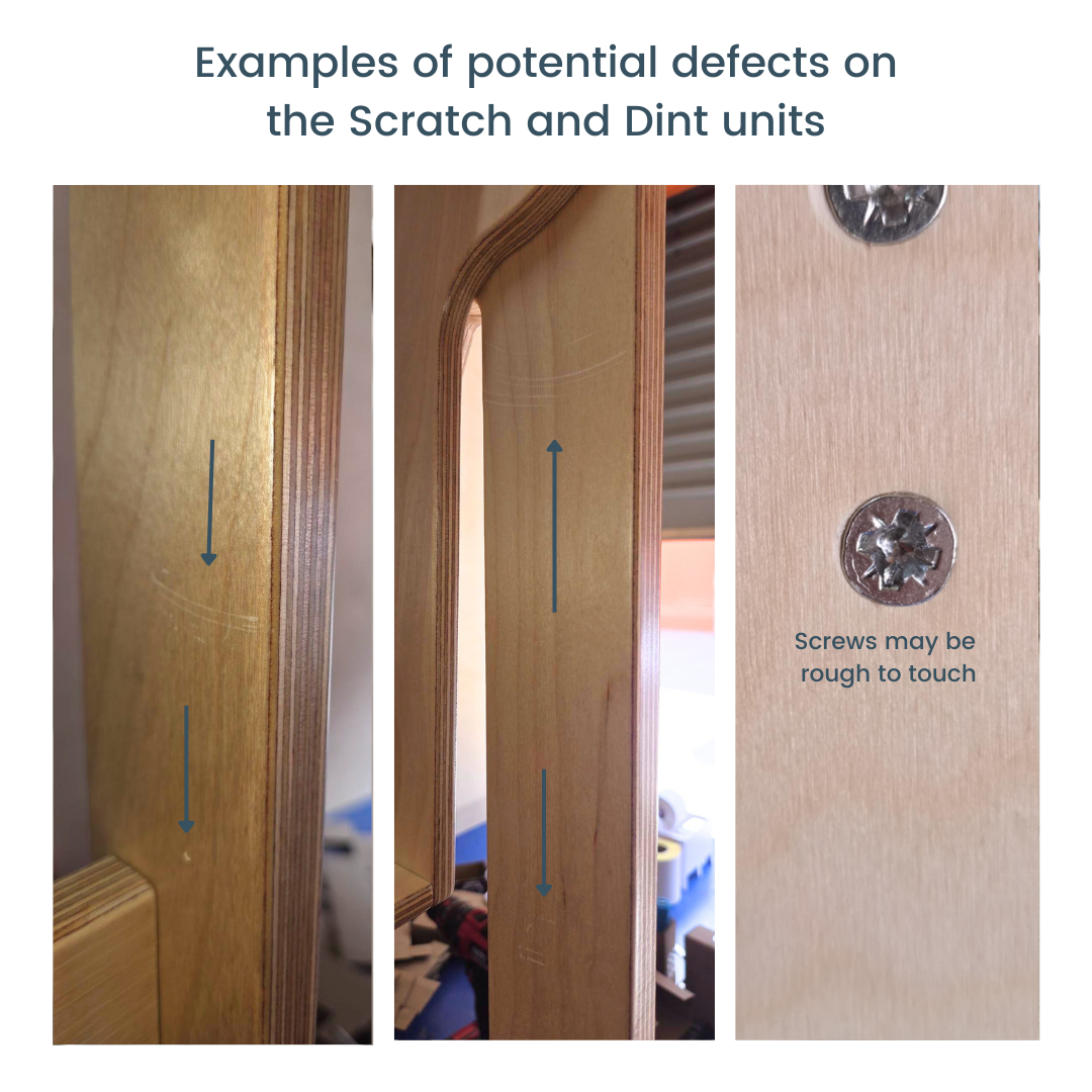 Scratch &amp; Dint Sale - Folding Learning Tower