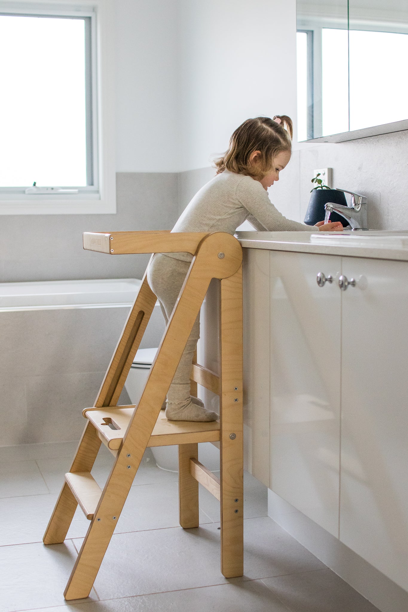 Learning tower bathroom 