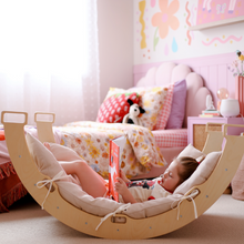 Load image into Gallery viewer, Rocking arch doubles as a chill zone when kids are all tuckered out from climbing
