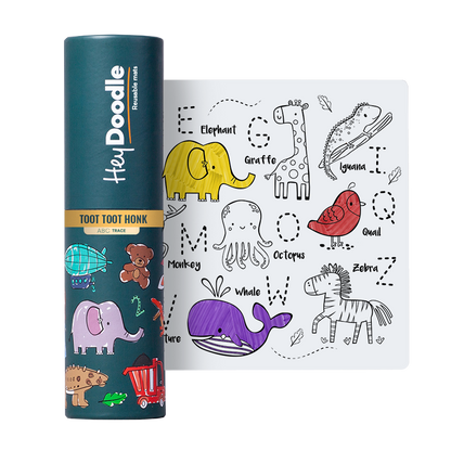 wild animal themed silicone drawing mat